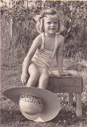Anne in hat, 1951